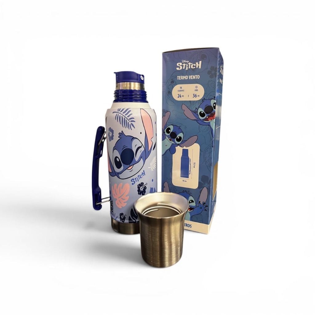TERMO ACERO 1200ml.FRIO/CALOR STITCH